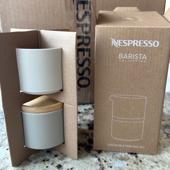 Nespresso Barista stackable serving set - Picture 2 of 9